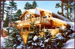 Large family ski home vacation rentals located on the slopes of Mammoth Mountain Ski Resort... ski-in & ski-out!