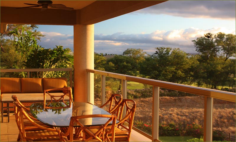 Main level ocean view Ho'olei luxury 3 bedroom villa on Wailea Beach, for rent by private owner sleeps 8