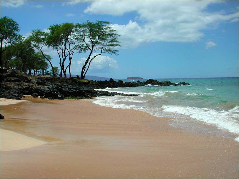 Wailea Beach, Maui's sunny South Shore, Ho'olei luxury villa for rent by private owner.
