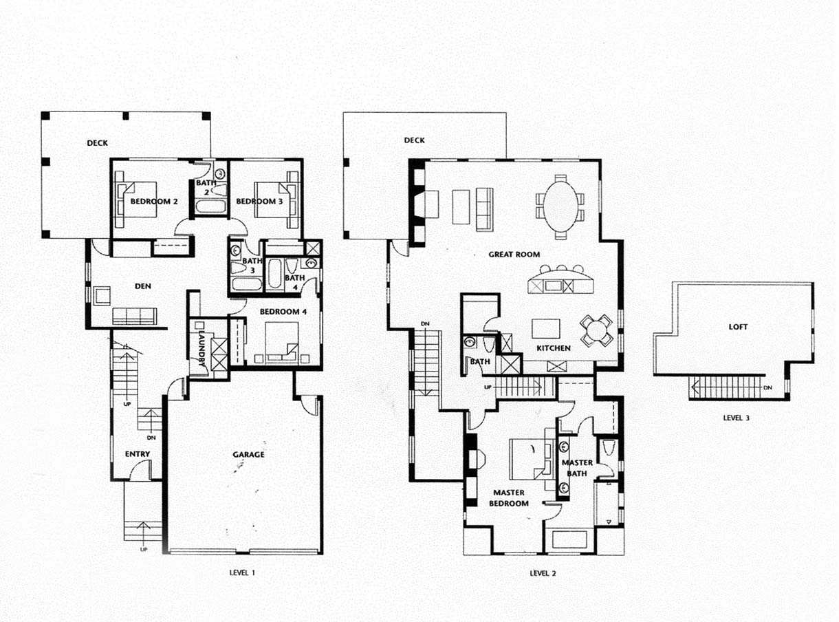 Bathroom floor plans large