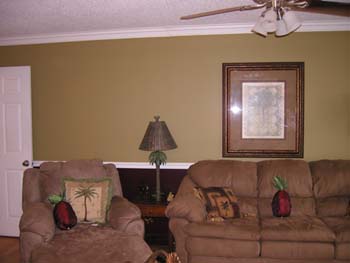 Living room for Panama City Beach Summit Condo.