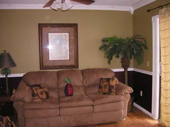 Living room for Panama City Beach condo at the Summit Resort