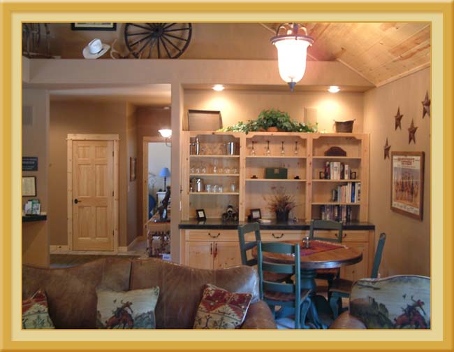 Fully equipped game room with Nintendo and a full library of tapes, books, games, puzzels and more.