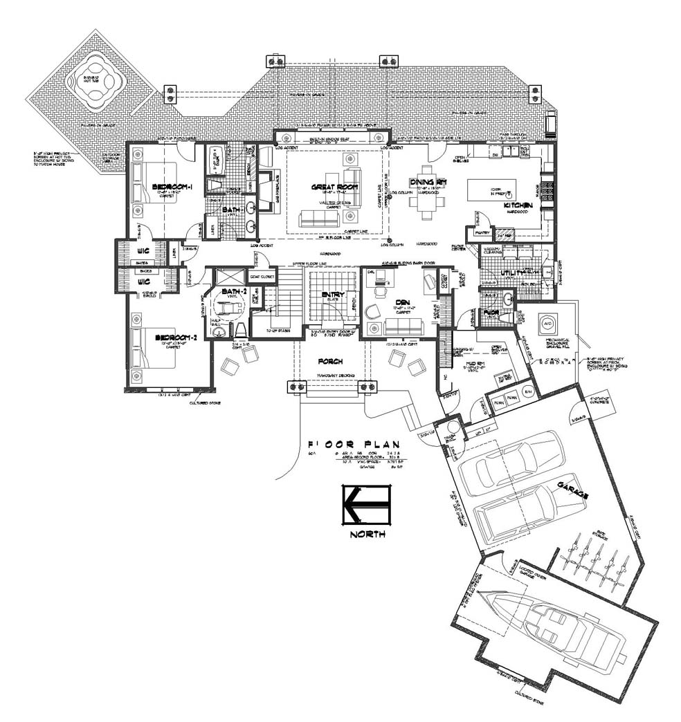 Luxury Estate Floor Plans Modern House