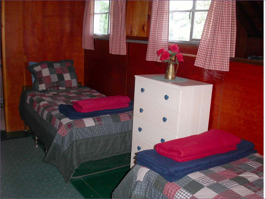Bedroom number three, upper level bedroom.