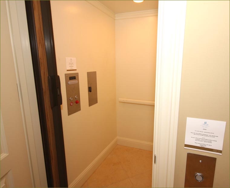 Service is formost with a private elevator to please even the most decerning guests.