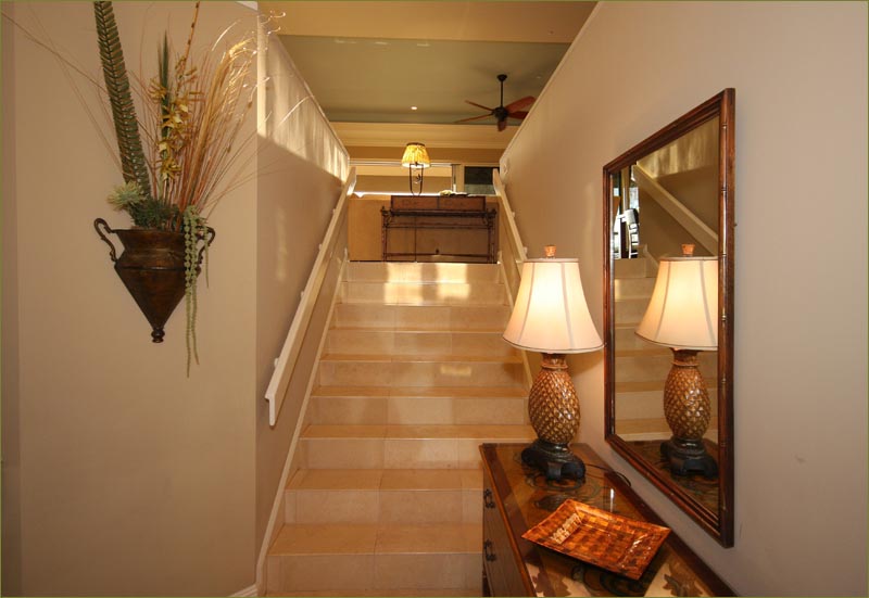 Two level private residence at the Ho'olei Resort in South Maui, for rent by owner.