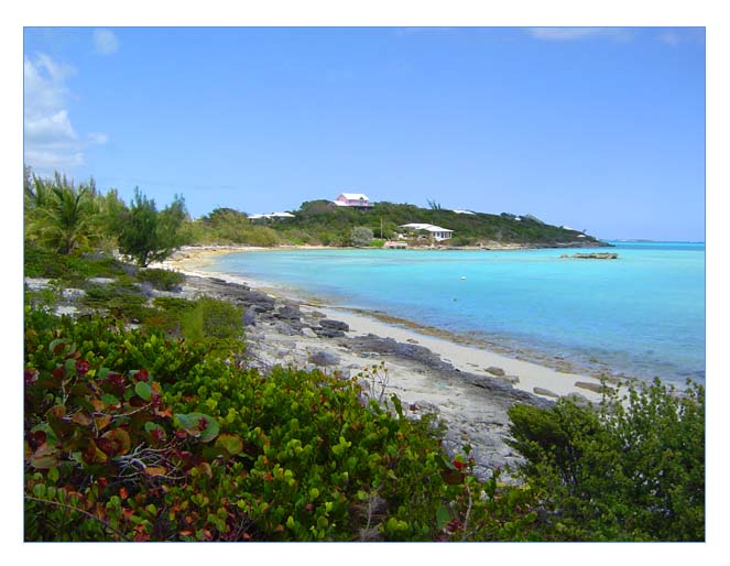 Sea views from every room, Exuma.