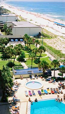 Summit Beach Resort pool.