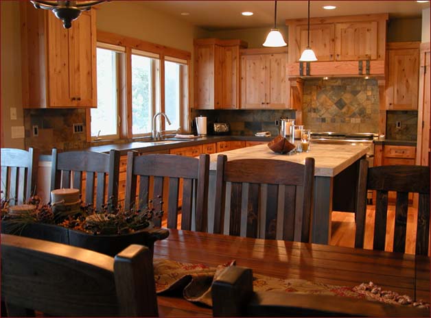 Large livingroom features views and accommodations in Sunriver for a family of 16.